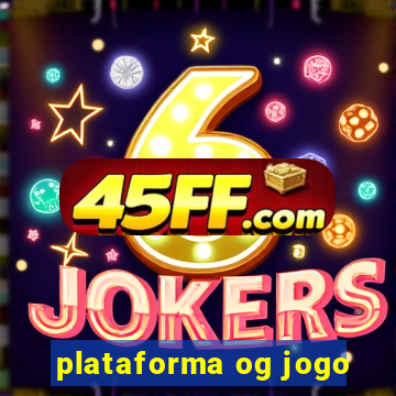 plataforma og jogo